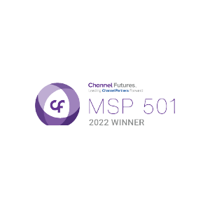 Logo for Channel Futures MSP 501 2022 Winner